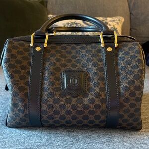 Vintage Celine Boston bag